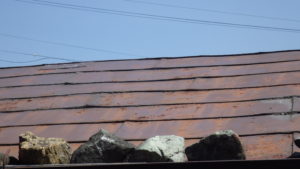 雨漏り修理（屋根重ね葺き）　富士見町