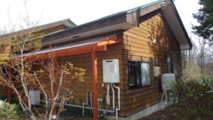 屋根・外壁の塗装工事　茅野市北山